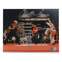 William Zabka & Ralph Macchio Signed "The Karate Kid" 8x10 Photo (Beckett) at PristineAuction.com