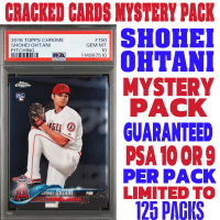 Cracked Cards Shohei Ohtani PSA Mystery Box Edition #1 (Limited to 125 Packs) at PristineAuction.com