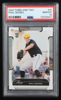 Paul Skenes 2024 Panini Three and Two #31 #28/99 RC (PSA 10) at PristineAuction.com