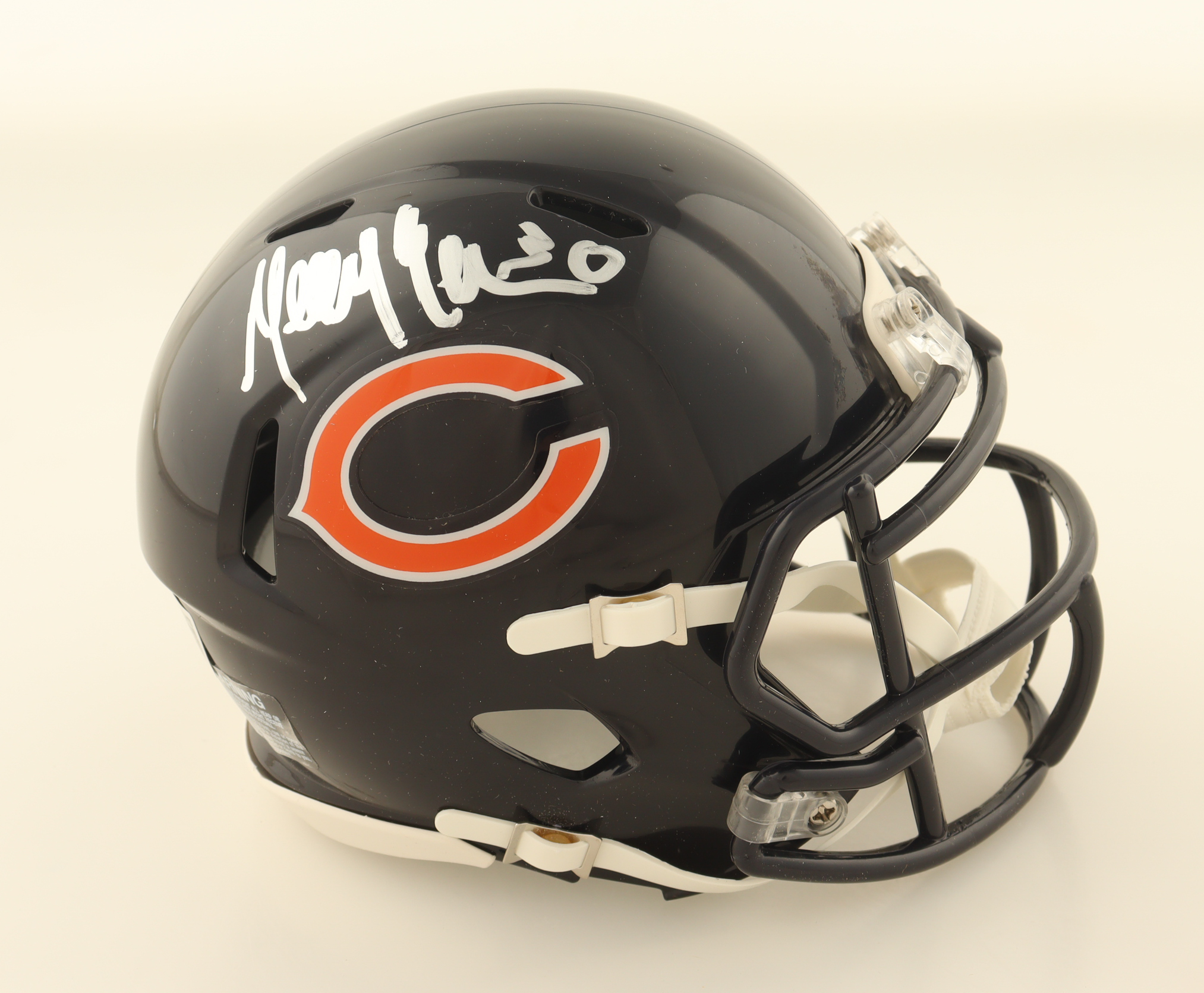 Mike Brown Signed Signed Bears Speed Mini Helmet (Beckett) at PristineAuction.com Mike Brown Signed Signed Bears Speed Mini Helmet (Beckett) at PristineAuction.com