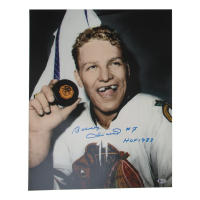 Bobby Hull Signed Blackhawks 16x20 Photo Inscribed "HOF 1983" (Beckett) at PristineAuction.com