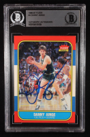 Danny Ainge Signed 1986-87 Fleer #4 RC (PSA | Auto Grade PSA Authentic) at PristineAuction.com