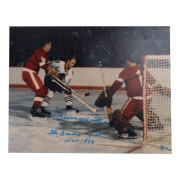 Bobby Hull Signed Blackhawks 16x20 Photo Inscribed "HOF 1983" & "The Golden Jet" (Beckett) at PristineAuction.com