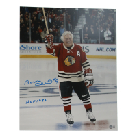 Bobby Hull Signed Blackhawks 16x20 Photo Inscribed "HOF 1983" (Beckett) at PristineAuction.com