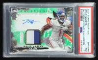 Malik Nabers 2024 Topps Inception Provenance Patch Autographs Green #PPAMN #70/99 RC (PSA 7) at PristineAuction.com