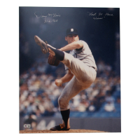 Denny McLain Signed Tigers 16x20 Photo Inscribed "31-6, 1968" & "Last 30 Game Winner" (Beckett) at PristineAuction.com