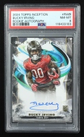 Bucky Irving 2024 Topps Inception Rookie Autographs #RABI RC (PSA 8) at PristineAuction.com
