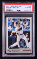 Troy Tulowitzki 2019 Topps Heritage Action Variations #545 (PSA 10) at PristineAuction.com