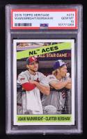 Clayton Kershaw / Adam Wainwright 2015 Topps Heritage #273 (PSA 10) at PristineAuction.com
