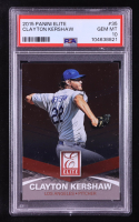 Clayton Kershaw 2015 Elite #35 (PSA 10) at PristineAuction.com