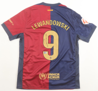 Robert Lewandowski Signed FC Barcelona Nike Authentic Jersey (Beckett) at PristineAuction.com