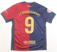 Robert Lewandowski Signed FC Barcelona Nike Authentic Jersey (PSA) at PristineAuction.com