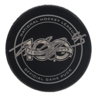 Matt Duchene Signed NHL 100th Anniversary Logo Hockey Puck (Beckett) at PristineAuction.com