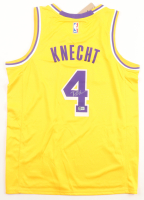Dalton Knecht Signed Lakers Nike Authentic Jersey (Beckett) at PristineAuction.com
