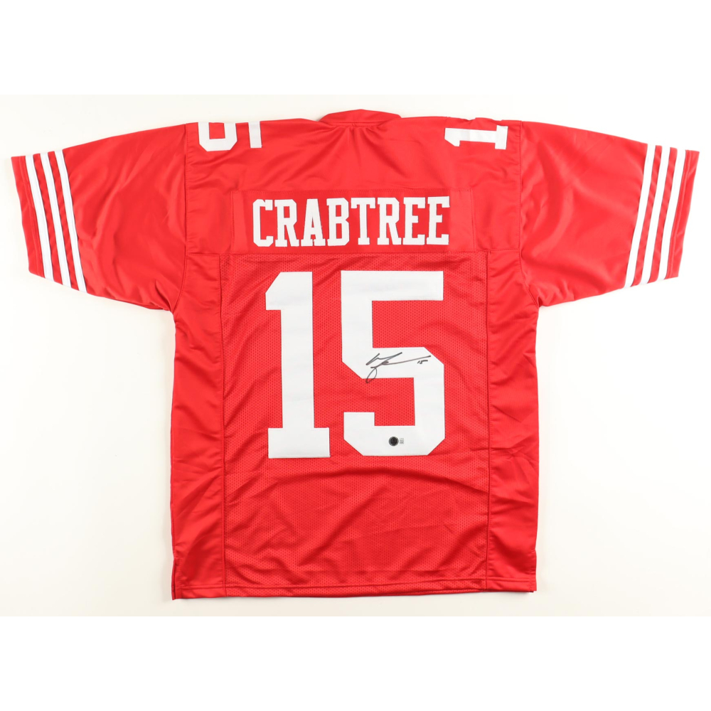 Michael Crabtree Signed Jersey (Beckett) at PristineAuction.com