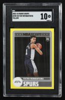Victor Wembanyama 2023-24 Hoops Yellow #298 RC (SGC 10) at PristineAuction.com