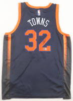 Karl-Anthony Towns Signed Knicks Jordan Authentic Jersey (Beckett) at PristineAuction.com