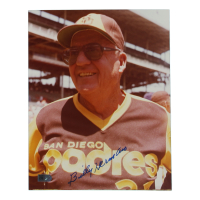 Billy Herman Signed Padres 8x10 Photo (AIV) at PristineAuction.com