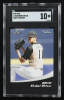 Shohei Ohtani 2018 Leaf Ohtani Limited Edition #LE01 (SGC 10) at PristineAuction.com