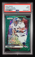 Terrell Davis 2024 Panini Prizm Prizms Green Shimmer #91 #2/5 (PSA 9) at PristineAuction.com