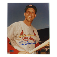 Stan Musial Signed Cardinals 8x10 Photo (AIV) at PristineAuction.com