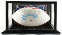 Dick Butkus Signed Bears Logo Football Inscribed "HOF 79" With Display Case (PSA) at PristineAuction.com