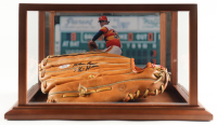 Nolan Ryan Signed Rawlings Glove With Display Case Inscribed "7 No-Hitters" (PSA) at PristineAuction.com