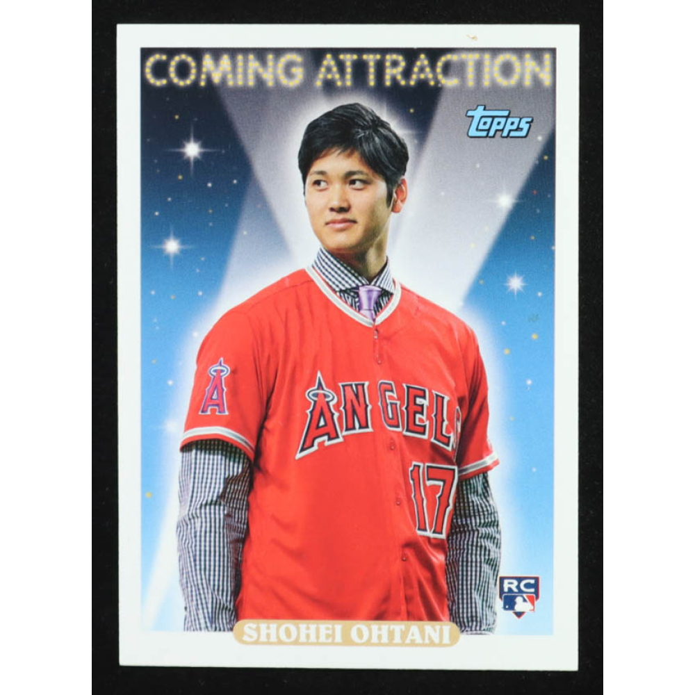 Shohei Ohtani 2018 Topps Archives Coming Attraction #CA1 RC at PristineAuction.com Shohei Ohtani 2018 Topps Archives Coming Attraction #CA1 RC at PristineAuction.com