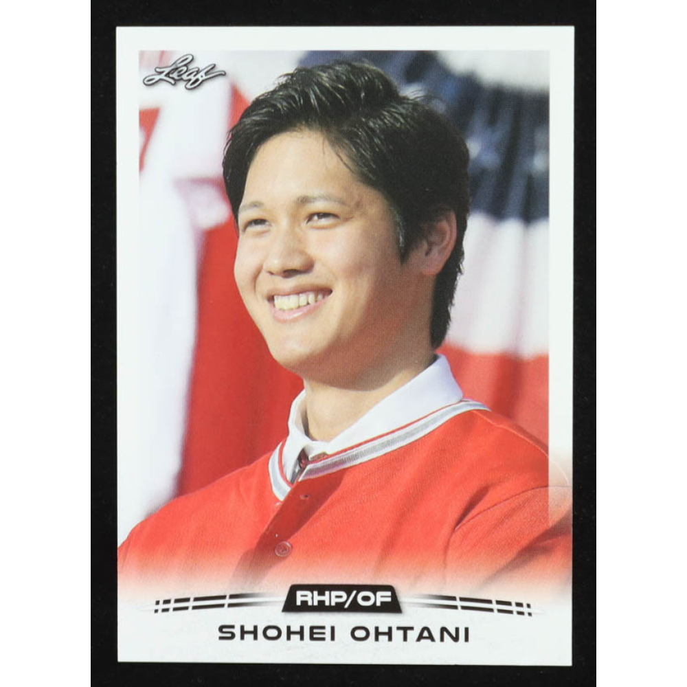 Shohei Ohtani 2018 Leaf Ohtani Retail #01 RC at PristineAuction.com