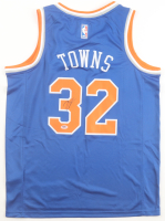 Karl-Anthony Towns Signed Knicks Nike Authentic Jersey (PSA) at PristineAuction.com