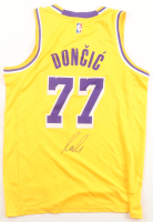 Luka Doncic Signed Lakers Nike Authentic Jersey (Beckett) at PristineAuction.com