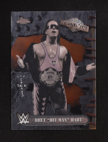 Bret "Hit Man" Hart 2025 Topps Chrome Cactus Jack WWE Refractors #62 at PristineAuction.com