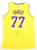 Luka Doncic Signed Lakers Nike Authentic Jersey (Beckett) at PristineAuction.com
