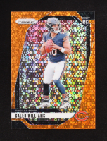 Caleb Williams 2024 Panini Prizm Prizms Orange Disco #301 RC at PristineAuction.com
