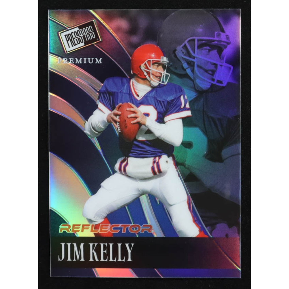 Jim Kelly 2024 Press Pass Premium Retro Reflector Blue #R56 #16/20 at PristineAuction.com