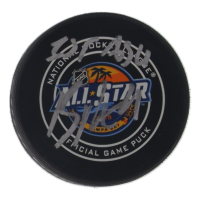 Brayden Point Signed 2018 All-Star Game Logo Hockey Puck Inscribed "1st ASG" (Beckett) at PristineAuction.com