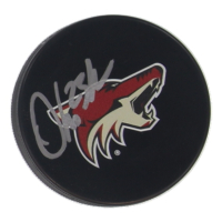 Oliver Ekman-Larsson Signed Coyotes Logo Hockey Puck (Beckett) at PristineAuction.com