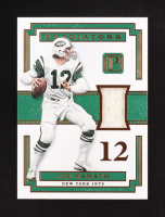 Joe Namath 2017 Panini Pantheon Gladiators Materials Bronze #19 #24/25 at PristineAuction.com