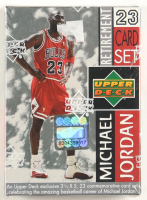 1999 Upper Deck Michael Jordan Retirement Factory Set of (23) Cards at PristineAuction.com