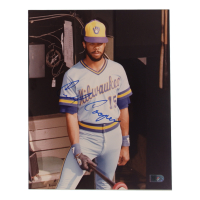 Cecil Cooper Signed Brewers 8x10 Photo (AIV) at PristineAuction.com