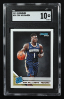 Zion Williamson 2019-20 Donruss #201 RR RC (SGC 10) at PristineAuction.com