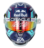 Max Verstappen Signed Oracle Red Bull Mini Racing Helmet (PSA) at PristineAuction.com