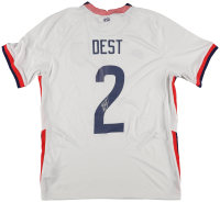 Sergino Dest Signed Team USA Nike Jersey (ICONS) at PristineAuction.com