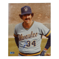 Rollie Fingers Signed Brewers 8x10 Photo (AIV) at PristineAuction.com