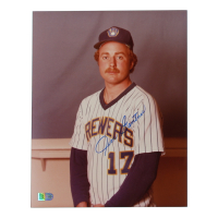 Jim Gantner Signed Brewers 8x10 Photo (AIV) at PristineAuction.com