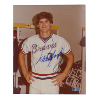 Dale Murphy Signed Braves 8x10 Photo (AIV) at PristineAuction.com