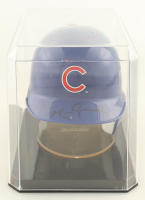 Mark Grace Signed Cubs Mini Batting Helmet with Display Case (Beckett) at PristineAuction.com