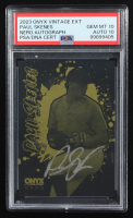 Paul Skenes 2023 Onyx Vintage Nero Autographs #NNO #1/45 RC (PSA 10) at PristineAuction.com