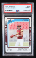 Jayden Daniels  2024 Donruss #389 RR RC (PSA 8) at PristineAuction.com