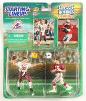 Jake Plummer Signed Arizona State Sun Devils 1999 Starting Lineup Figure Set with (2) 1999 Plummer Starting Lineup Card at PristineAuction.com